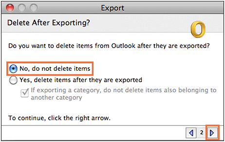 importing outlook identity mac