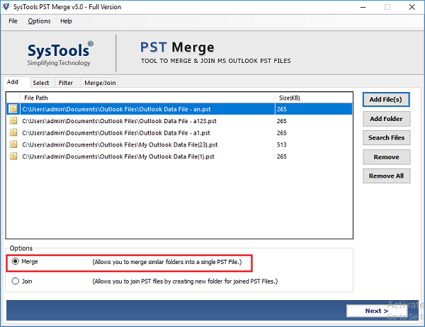 merge multiple emails in outlook