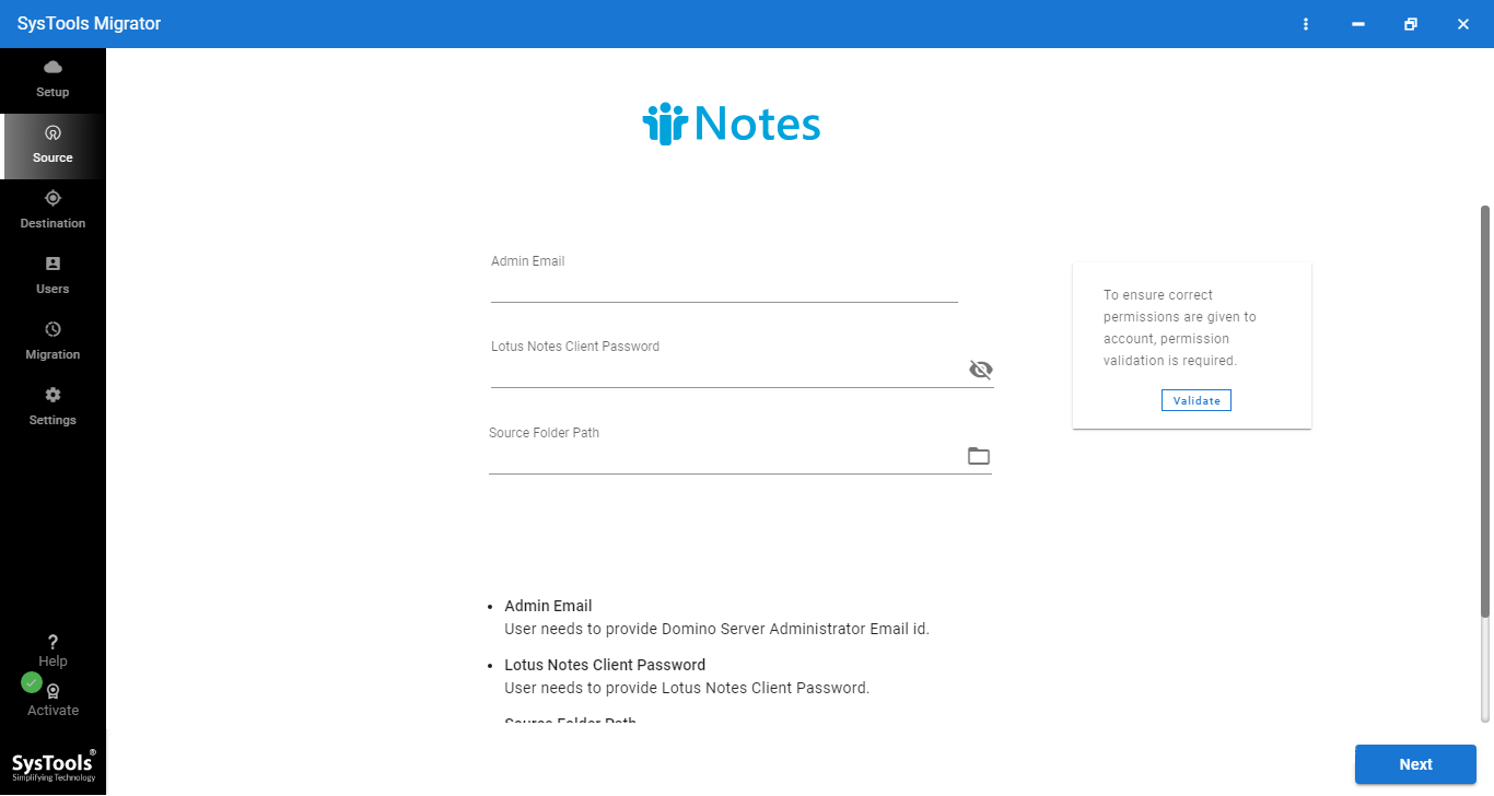  Import Lotus Notes NSF Data into G Suite