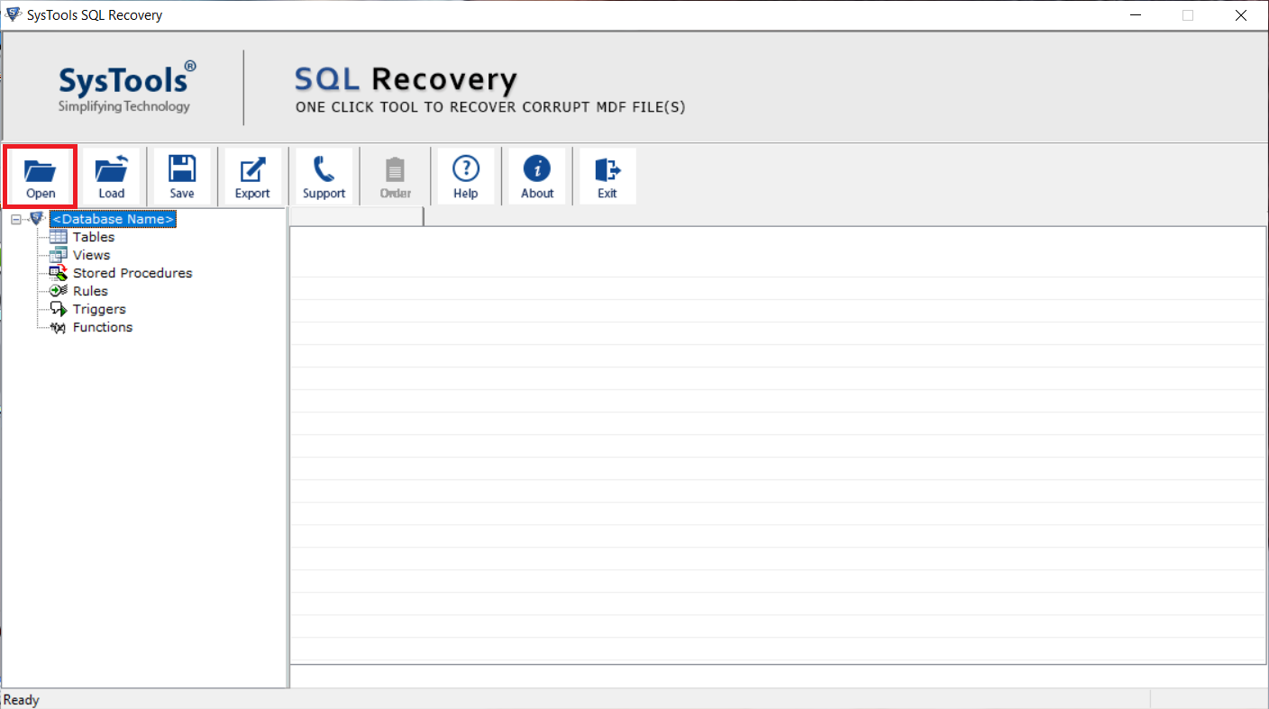 recover deleted data from SQL Server database